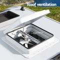 Weisshorn 12V Caravan Roof Vent Fan - White
