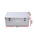 Embellir Aluminium CD Storage Case Box 500 Disks with Locks & Velvet Lining - SuperSaverAU - view 3