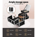 Embellir Makeup Case Beauty Organiser Bag Travel Large Cosmetic Storage Portable - SuperSaverAU - view 5