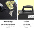 Embellir Portable Cosmetic Beauty Makeup Case - Black & Gold - SuperSaverAU - view 4