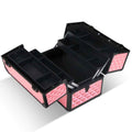Embellir Portable Cosmetic Beauty Makeup Case - Diamond Pink - SuperSaverAU - view 3