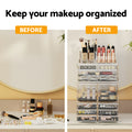 Embellir Makeup Case Acrylic Cosmetic Organizer Storage Box Jewellery Holder - SuperSaverAU - view 6