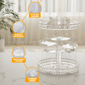 Embellir Makeup Case Acrylic Rotating Cosmetic Organizer Storage Display Holder - SuperSaverAU - view 4