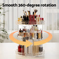 Embellir Makeup Case Acrylic Rotating Cosmetic Organizer Storage Display Holder - SuperSaverAU - view 5