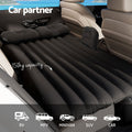 Weisshorn Car Mattress Inflatable 134x78cm with Pillows & Air Pump, Black - SuperSaverAU - view 4