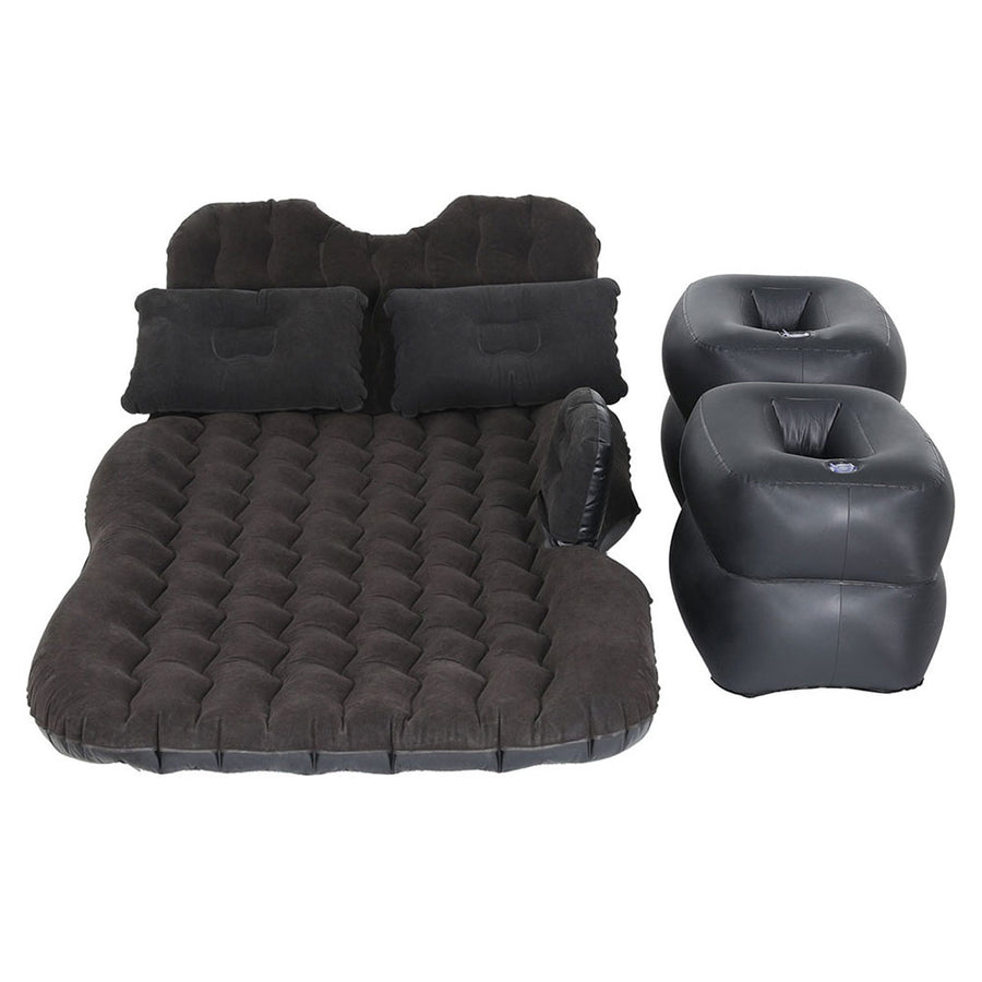 Weisshorn Car Mattress 176x80 Inflatable Bed with Pillows & Air Pump, Charcoal - SuperSaverAU - view 1