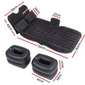 Weisshorn Car Mattress 176x80 Inflatable Bed with Pillows & Air Pump, Charcoal - SuperSaverAU - view 2