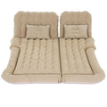 Weisshorn Inflatable Car Mattress 175x130cm with Pillows & Air Pump - Beige - SuperSaverAU - view 1