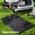 Weisshorn Car Mattress 175x130 Inflatable Bed with Pillows & Air Pump, Black - SuperSaverAU - view 5