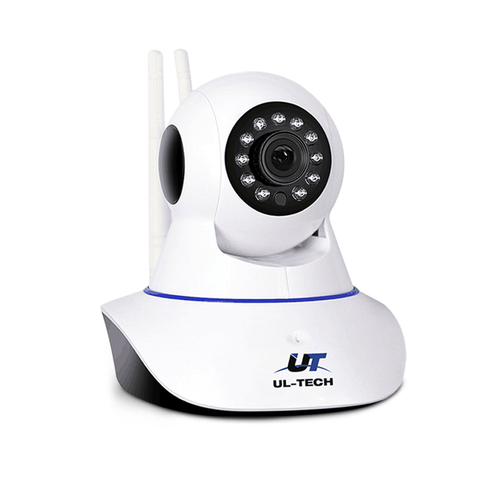 UL-tech 1080P Wireless IP Camera Security WIFI Cam White - SuperSaverAU - view 3