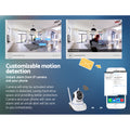 UL-tech 1080P Wireless IP Camera Security WIFI Cam White - SuperSaverAU - view 6