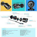 UL-tech CCTV Security System 4CH DVR 2 Cameras 1080p - SuperSaverAU - view 6