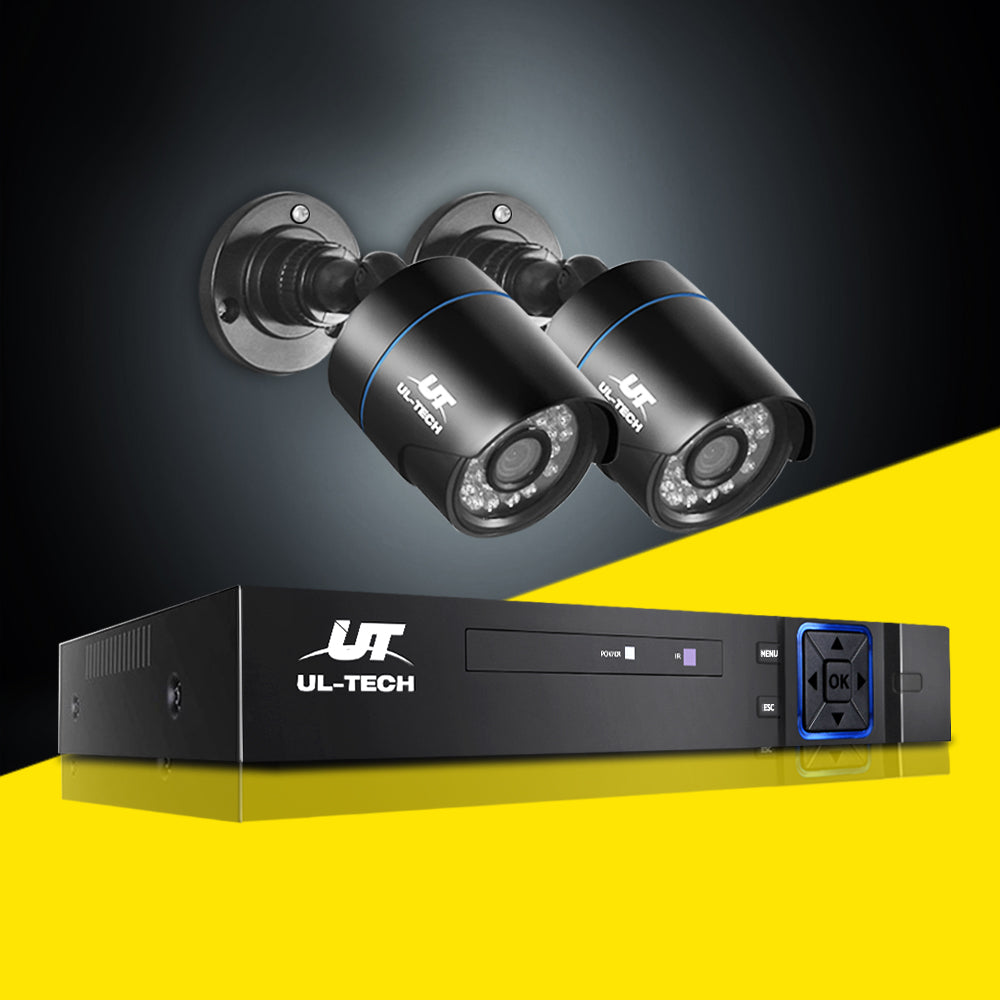 UL-tech CCTV Security System 4CH DVR 2 Cameras 1080p - SuperSaverAU - view 8