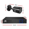 UL-tech CCTV Security System 8CH DVR 4 Cameras 1080p - SuperSaverAU - view 2