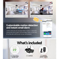 UL-tech Wireless CCTV 3MP 2 Cameras Bullet - SuperSaverAU - view 6