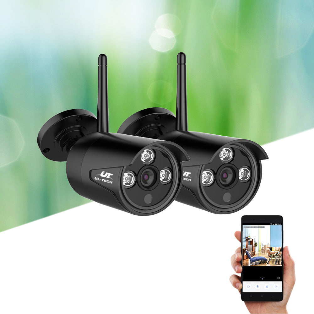 UL-tech Wireless CCTV 3MP 2 Cameras Bullet - SuperSaverAU - view 7