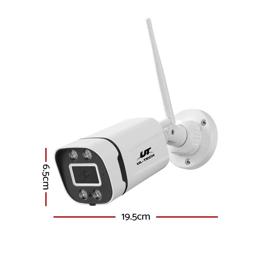 UL-tech 3MP Wireless CCTV Camera, IP65 Waterproof, H.265+ Compression, Indoor/Outdoor - SuperSaverAU - view 2