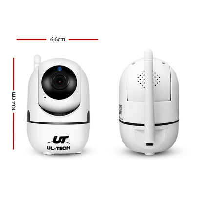 UL-Tech 1080P Wireless IP Camera Dome WiFi Home Security with Pan Tilt & Night Vision