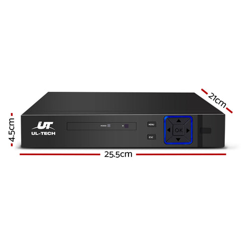 UL-tech 4CH DVR 1080P 5in1 CCTV Video Recorder - SuperSaverAU - view 2