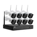 UL-tech 3MP Wireless CCTV 8CH 8 Square Camera - SuperSaverAU - view 1