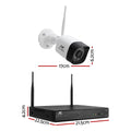 UL-tech 3MP Wireless CCTV 8CH 8 Square Camera - SuperSaverAU - view 2