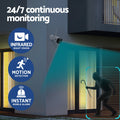UL-tech 3MP Wireless CCTV 8CH 8 Square Camera - SuperSaverAU - view 5
