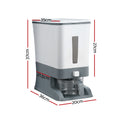 5-star Chef Cereal Dispenser 12KG - Moisture-Proof, Dust-Proof, Easy Dispensing - SuperSaverAU - view 2