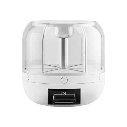 5-Star Chef Cereal Dispenser 7KG with 6 Compartments, 360° Rotatable Design