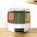 5-Star Chef Cereal Dispenser 7KG with 6 Compartments, 360° Rotatable Design - SuperSaverAU - view 6