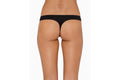 Calvin Klein Women's Form Thong (Black, Size XS)