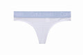 Calvin Klein Women's CK One Body Cotton Thong (White, Size XS)