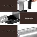 Devanti Espresso Machine 20 Bar Pressure, 0.9L Water Tank, Milk Frother, Silver - SuperSaverAU - view 6