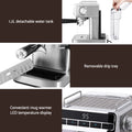 Devanti 20 Bar Coffee Machine Espresso Cafe Maker - SuperSaverAU - view 6