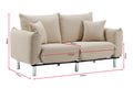 Airluxe Ava 2 Seater Sofa (Sand)