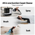 Devanti Carpet Washer Vacuum Cleaner 600W 13kpa Hose Self-Cleaning Function - SuperSaverAU - view 4
