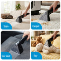 Devanti Carpet Washer Vacuum Cleaner 600W 13kpa Hose Self-Cleaning Function - SuperSaverAU - view 5