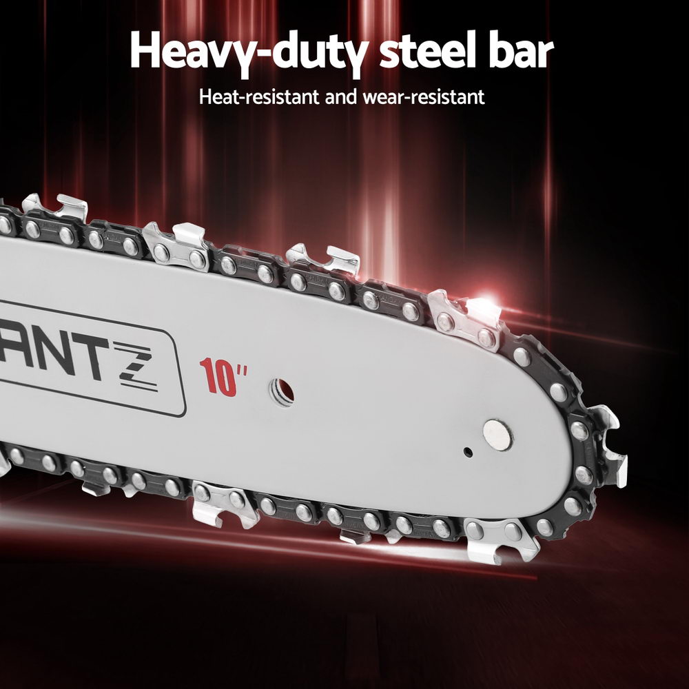 Giantz 25CC Petrol Chainsaw 10'' Bar Lightweight for Pruning & Cutting - SuperSaverAU - view 6