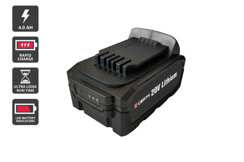 Certa PowerPlus 20V 4.0Ah Lithium Battery - SuperSaverAU - view 1