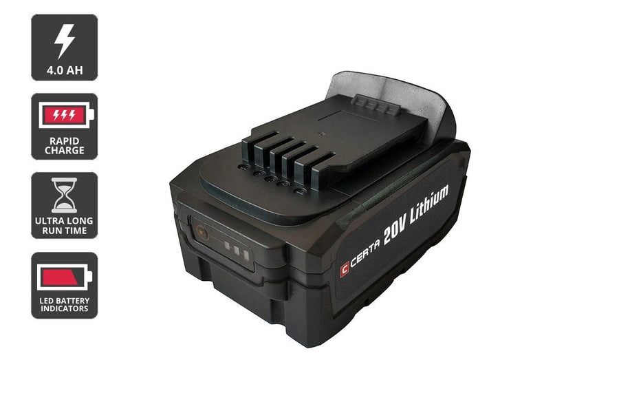 Certa PowerPlus 20V 4.0Ah Lithium Battery - SuperSaverAU - view 1