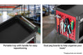 Certa 3-Tier Steel Tool Trolley