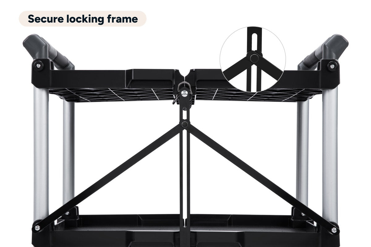 Certa Foldable Utility Storage Cart