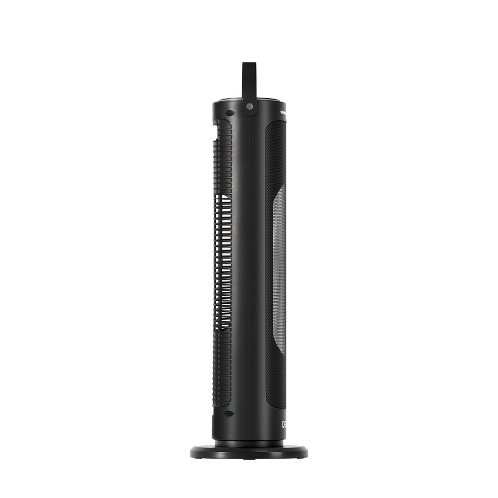 Devanti 2000W Ceramic Tower Heater with Remote - Black