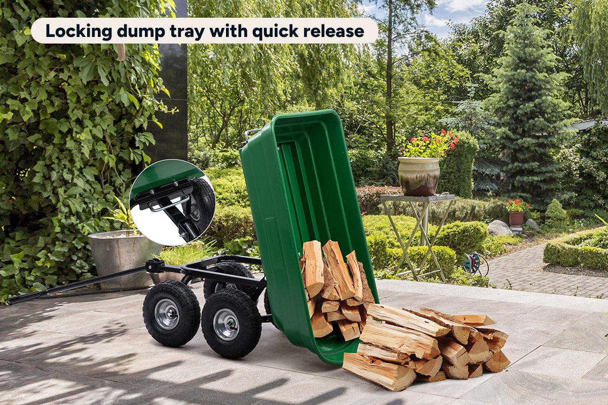 Certa 75L Garden Poly Dump Cart