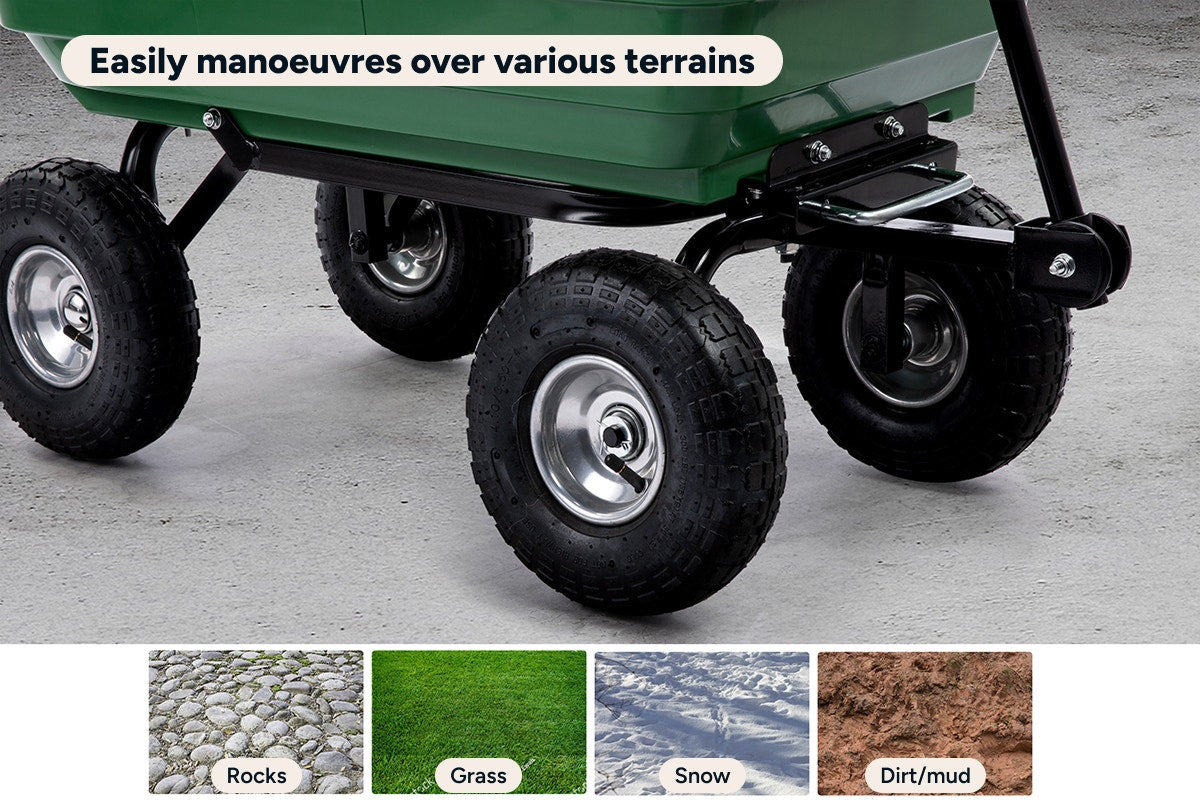 Certa 75L Garden Poly Dump Cart