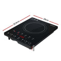 Devanti Electric Ceramic Cooktop 30cm - SuperSaverAU - view 3
