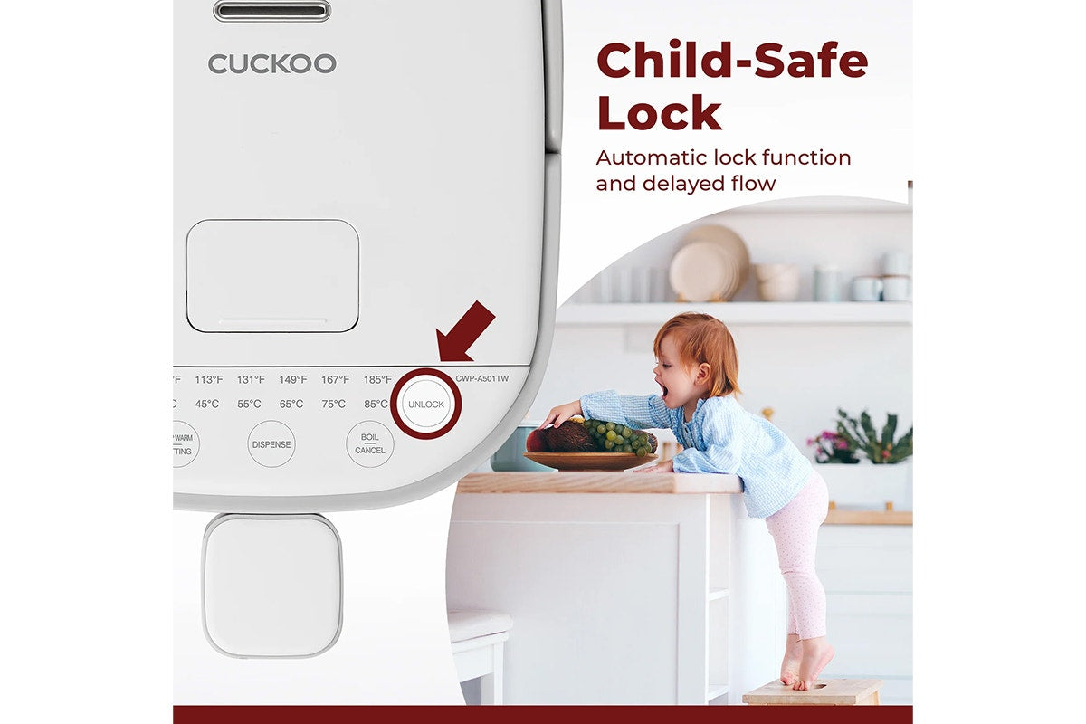 Cuckoo Automatic Hot Water Dispenser & Warmer (CWP-A501TW)
