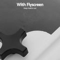 Weisshorn Caravan Roof Vent with Flyscreen - White