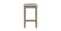 Brosa Clovis Set of 2 Counter Stools (Cloud Grey, 65cm)