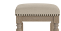 Brosa Clovis Set of 2 Counter Stools (French Beige, 65cm)