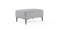 Brosa Como Ottoman (Gainsboro Grey)